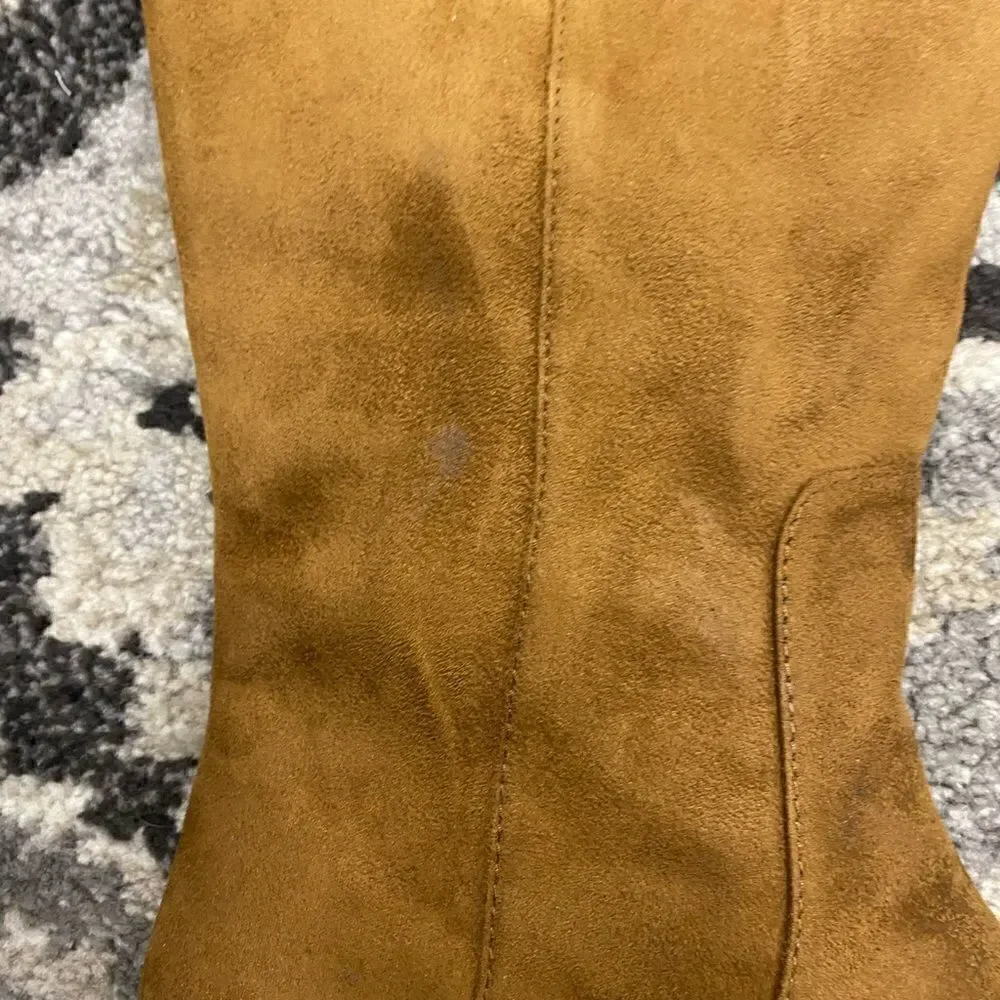 J. Crew Factory Over-the-knee microsuede boots Item AG056*
